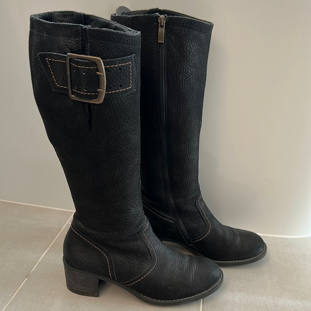 PAUL GREEN Kendra Knee High Buckle Boot